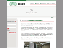 Tablet Screenshot of cones.com.br